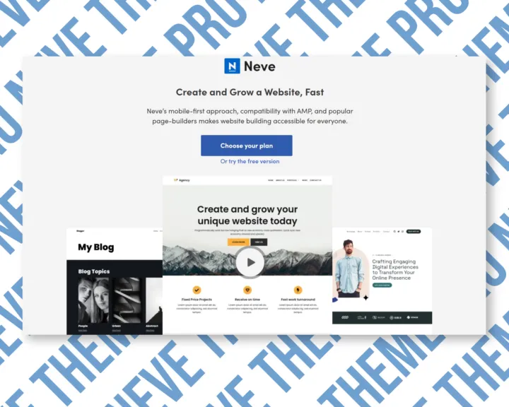 Neve Theme Pro | Original License | One Time Payment | Lifetime Updates