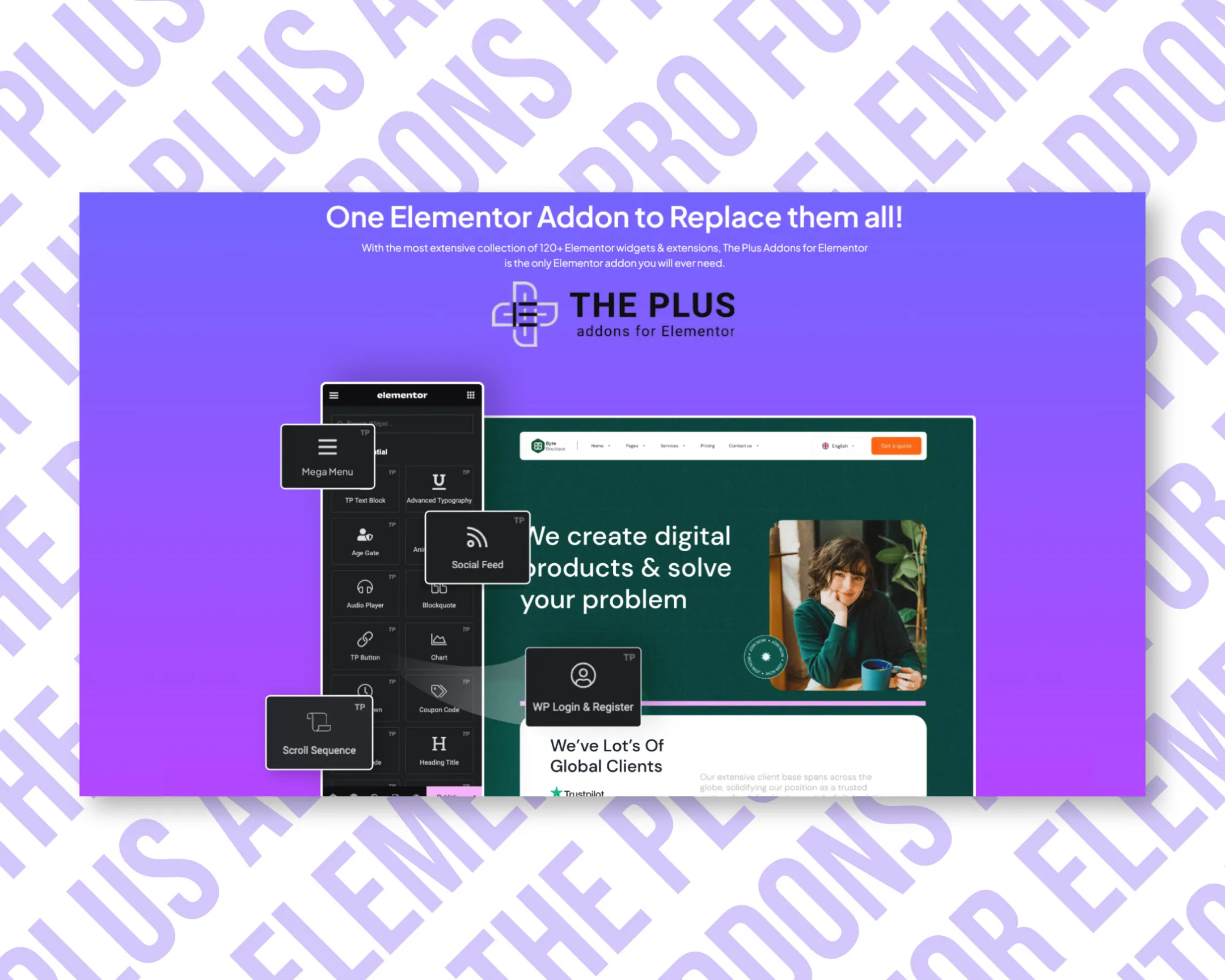 the plus addons THE PLUS Addons Pro for Elementor | Original License | One Time Payment | Lifetime Updates - Image 2