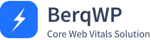 BerqWP logo with Core Web Vitals Solution text.