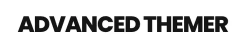 Logo reading 'Advanced Themer' in bold font.